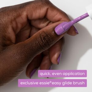 Essie Salon-Quality Nail Polish, Vegan, White, Cool and Collected, 0.46 fl oz - Image 7