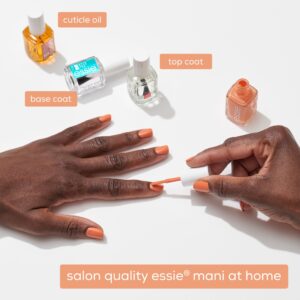 Essie Salon-Quality Nail Polish, Vegan, White, Cool and Collected, 0.46 fl oz - Image 8