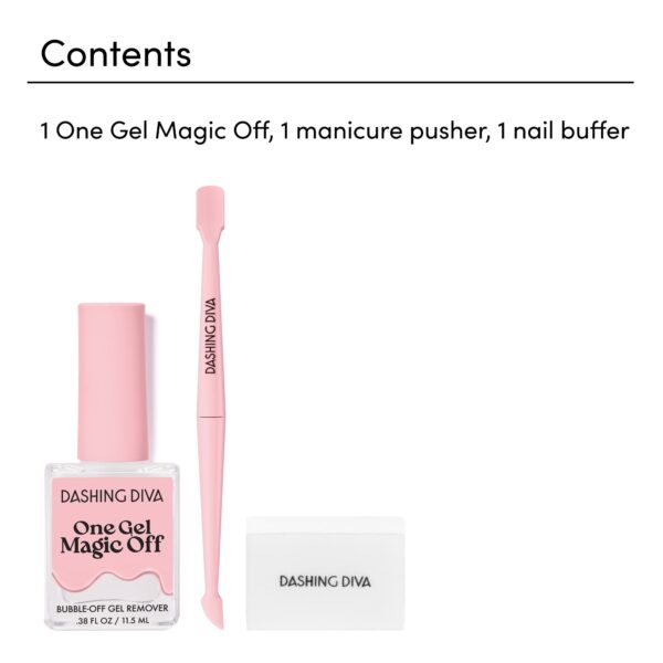 Dashing Diva ONE GEL Remover Kit, 0.38oz