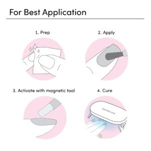 Dashing Diva ONE GEL Magnetic Starter Kit, Moment, 0.33oz - Image 5