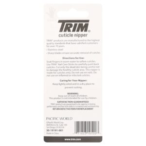 Trim Nail Care Professional Stainless Steel Finger Cuticle Nipper - Image 6
