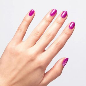 OPI Jewel Be Bold Holiday 2022 Nail Lacquer - I Pink It's Snowing HRP15 - 0.5 oz - Image 6