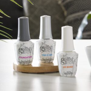 Gelish Terrific Trio Basix Care Soak Off Gel Nail Polish Kit - Image 4