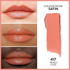 L'Oreal Paris Colour Riche Original Satin Lipstick for Moisturized Lips, 766 Plum Explosion - Image 15