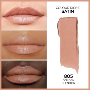 L'Oreal Paris Colour Riche Original Satin Lipstick for Moisturized Lips, 766 Plum Explosion - Image 17