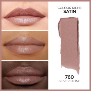 L'Oreal Paris Colour Riche Original Satin Lipstick for Moisturized Lips, 766 Plum Explosion - Image 31
