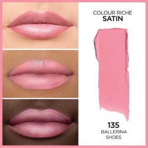L'Oreal Paris Colour Riche Original Satin Lipstick for Moisturized Lips, 766 Plum Explosion - Image 33
