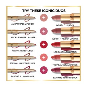 L'Oreal Paris Colour Riche Original Satin Lipstick for Moisturized Lips, 766 Plum Explosion - Image 39