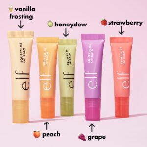 e.l.f. Squeeze Me Lip Balm, Peach, 0.21oz - Image 9