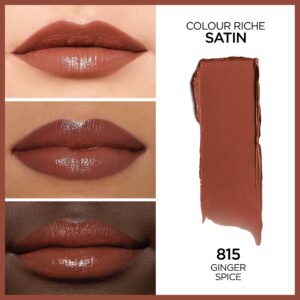 L'Oreal Paris Colour Riche Original Satin Lipstick for Moisturized Lips, 766 Plum Explosion - Image 50
