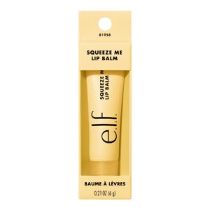 e.l.f. Squeeze Me Lip Balm, Peach, 0.21oz - Image 25