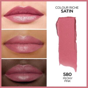 L'Oreal Paris Colour Riche Original Satin Lipstick for Moisturized Lips, 766 Plum Explosion - Image 74