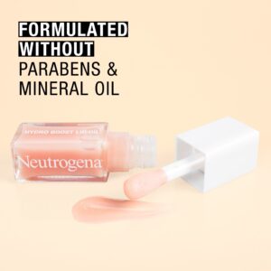 Neutrogena Hydro Boost Lip Oil, Light Pink, .2 oz - Image 4