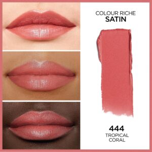 L'Oreal Paris Colour Riche Original Satin Lipstick for Moisturized Lips, 766 Plum Explosion - Image 118