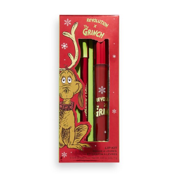 The Grinch x Revolution Little Max Lip Kit