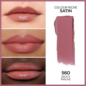 L'Oreal Paris Colour Riche Original Satin Lipstick for Moisturized Lips, 766 Plum Explosion - Image 139