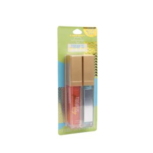 Taste Beauty Power Line – Lip Gloss 2pk, .35 oz mirror on a lip gloss