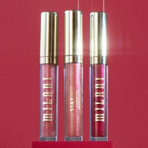 Milani Stay Put Liquid Lip Shimmer Lipstick Trio, Glisten + Glow - Image 2