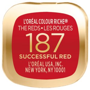 L'Oreal Paris Colour Riche Original Satin Lipstick for Moisturized Lips, 766 Plum Explosion - Image 177