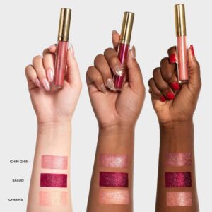 Milani Stay Put Liquid Lip Shimmer Lipstick Trio, Glisten + Glow - Image 4