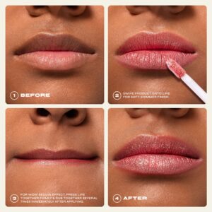 Milani Stay Put Liquid Lip Shimmer Lipstick Trio, Glisten + Glow - Image 5