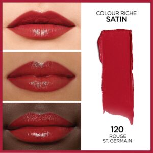 L'Oreal Paris Colour Riche Original Satin Lipstick for Moisturized Lips, 766 Plum Explosion - Image 198