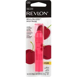 Revlon Kiss Hydrating Lip Balm, SPF 20, Sweet Cherry, 0.09 oz - Image 7
