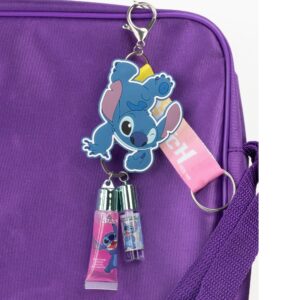 Stitch Lip Gloss Set, Strawberry and Grape Flavors, Pink and Purple - Image 8