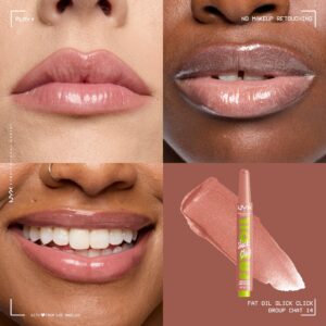 NYX Professional Makeup Gloss Collections Fat Oil Slick Click, Lightweight Hydration, In A Mood, 0.07 oz - Image 42