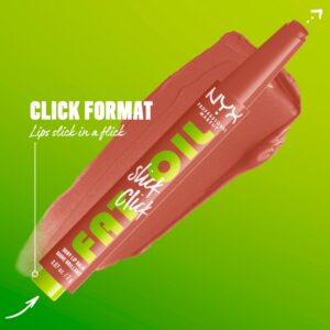 NYX Professional Makeup Gloss Collections Fat Oil Slick Click, Lightweight Hydration, In A Mood, 0.07 oz - Image 55