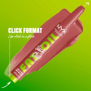 NYX Professional Makeup Gloss Collections Fat Oil Slick Click, Lightweight Hydration, In A Mood, 0.07 oz - Image 65