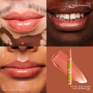 NYX Professional Makeup Gloss Collections Fat Oil Slick Click, Lightweight Hydration, In A Mood, 0.07 oz - Image 80