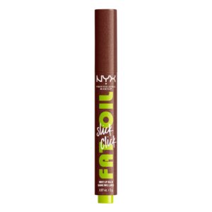 NYX Professional Makeup Gloss Collections Fat Oil Slick Click, Lightweight Hydration, In A Mood, 0.07 oz - Image 84