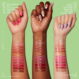 NYX Professional Makeup Gloss Collections Fat Oil Slick Click, Lightweight Hydration, In A Mood, 0.07 oz - Image 87