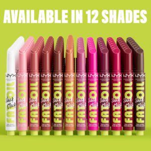 NYX Professional Makeup Gloss Collections Fat Oil Slick Click, Lightweight Hydration, In A Mood, 0.07 oz - Image 90