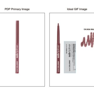 L.A. COLORS Long Lasting Auto Lipliner, Mauve, 0.01 fl oz - Image 4