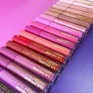 L.A. COLORS Hydrating High Shine Shea Butter Non-Sticky Lipgloss, Dynamite - Image 4