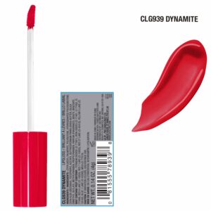 L.A. COLORS Hydrating High Shine Shea Butter Non-Sticky Lipgloss, Dynamite - Image 6