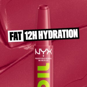 NYX Professional Makeup Fat Oil Slick Click Hydrating Tinted Lip Balm, Main Character - Image 15
