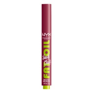 NYX Professional Makeup Fat Oil Slick Click Hydrating Tinted Lip Balm, Main Character - Image 84