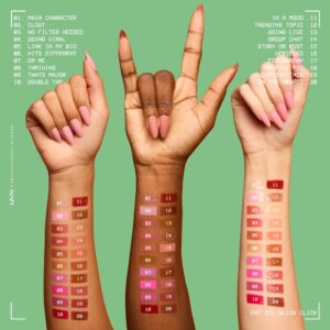 NYX Professional Makeup Fat Oil Slick Click Hydrating Tinted Lip Balm, That's Major - Image 13