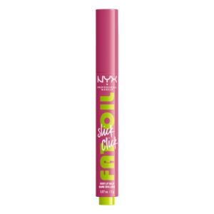 NYX Professional Makeup Fat Oil Slick Click Hydrating Tinted Lip Balm, That's Major - Image 38