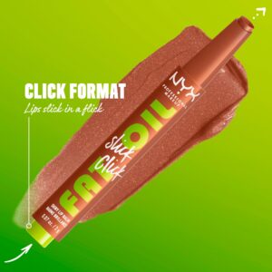 NYX Professional Makeup Fat Oil Slick Click Hydrating Tinted Lip Balm, Main Character - Image 117