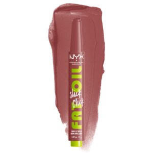 NYX Professional Makeup Fat Oil Slick Click Hydrating Tinted Lip Balm, That's Major - Image 65