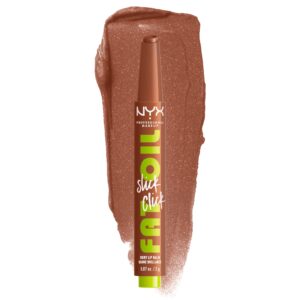 NYX Professional Makeup Fat Oil Slick Click Hydrating Tinted Lip Balm, That's Major - Image 111