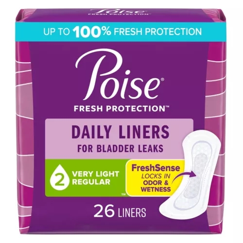 A Incontinent Pad 7.5″ Length Regular Length Light 26 Ct