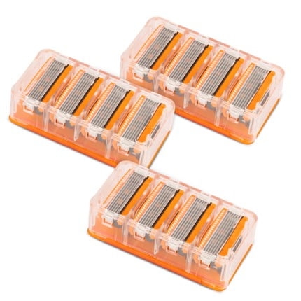 Equate 5 Blade Cartridges with Trimmer, 12 Count