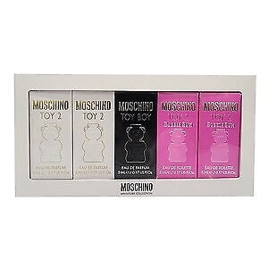 Moschino Toy Miniature Collction 5 Pcs Unisex Splash Gift Set