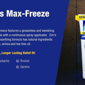 Zim's Max-Freeze™ PRO Extra Strength Pain Relief Cooling Gel, 4 oz - Image 4