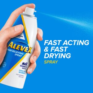 AleveX Pain Relieving Spray, Topical Pain Reliever, 3.2oz - Image 5